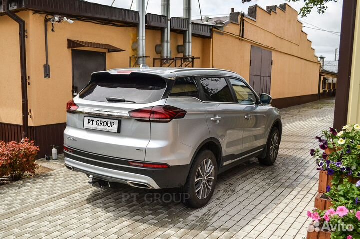 Фаркоп под квадрат Geely Atlas Pro