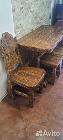 Кухонный стол и стулья бу