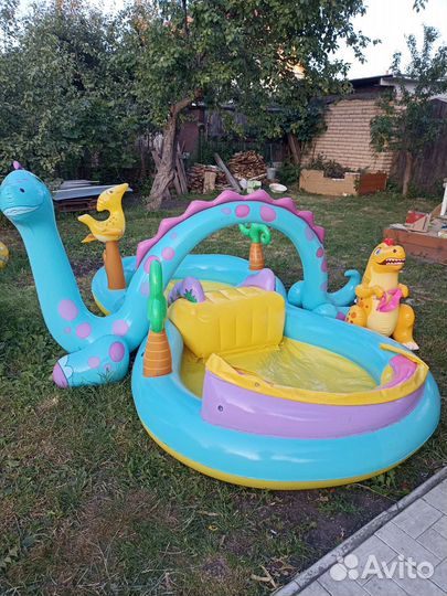 Детский надувной бассейн бу