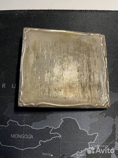 Старинный портсигар. Старая германия