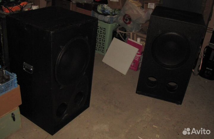 Сабвуферы EV 1200W 2ш D18