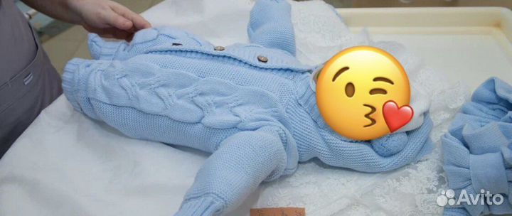 Конверт на выписку зимний