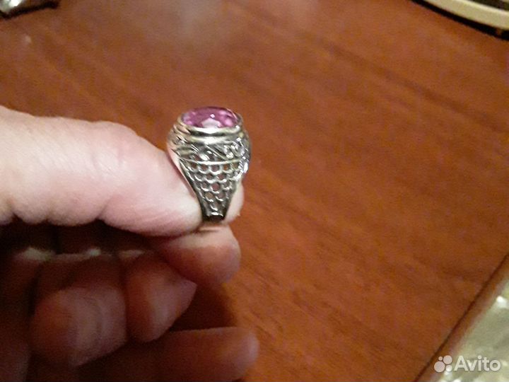 Перстень серебряный женский, 875 пр