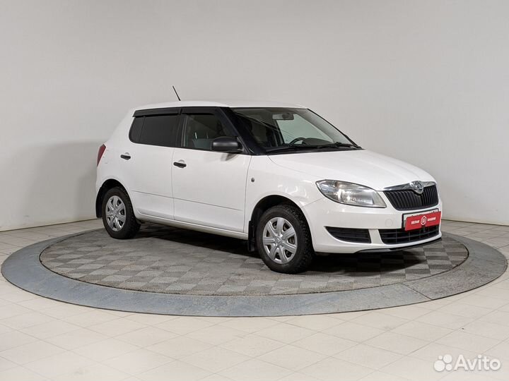 Skoda Fabia 1.2 МТ, 2013, 65 200 км