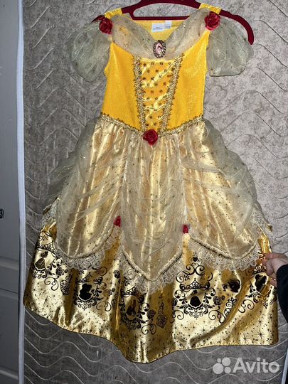 Платье принцессы Бэль новогодний костюм Бэль