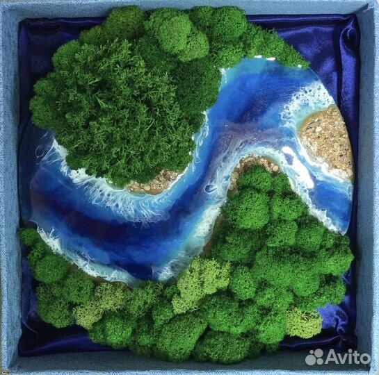 Стабилизированный мох