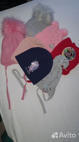 Шапка зимняя для девочки