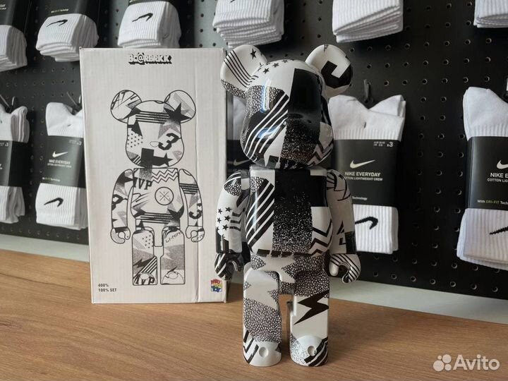 Bearbrick 400 Jackson Pollock Studio