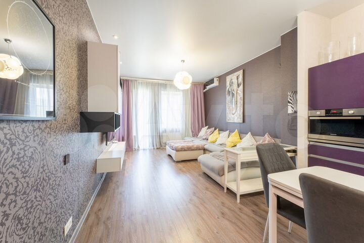 2-к. квартира, 57,1 м², 2/8 эт.