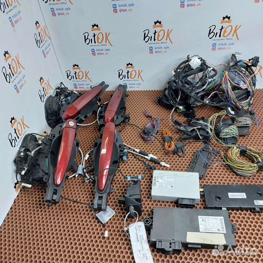 Комфортный доступ ручки с подсветкой BMW x1 e84 e9