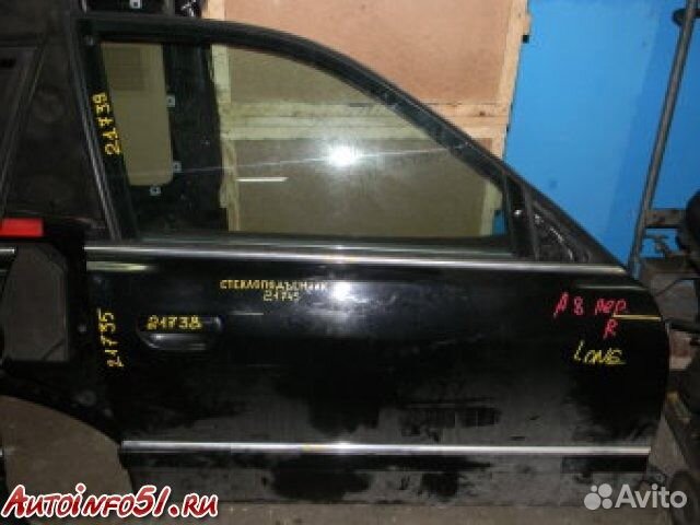 Дверь передняя правая Ауди А8 1998-2003,б/у