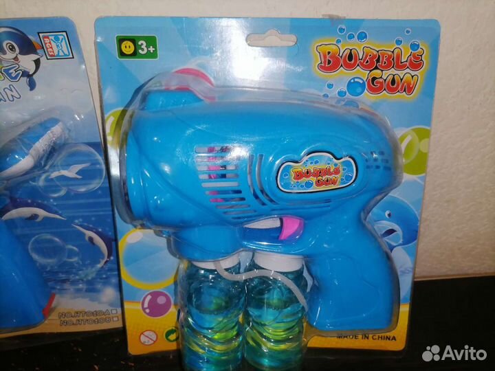 Мыльные пузыри пистолет