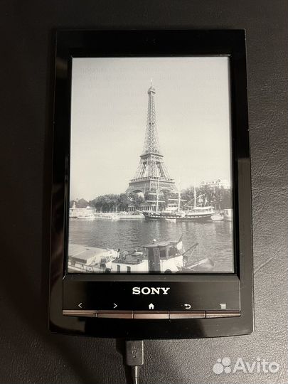 Электронная книга Sony PRS-T1 черный + чехол