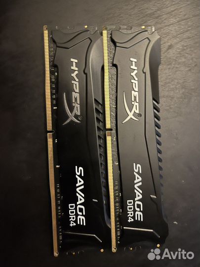 Оперативная память ddr4 kingston savage 2/16
