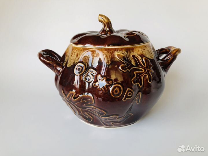 Набор горшочков для запекания керамика