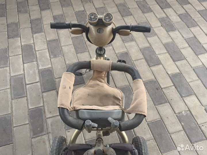 Детский велосипед с родительской ручкой