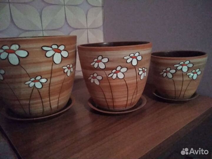 Горшки для цветов керамические
