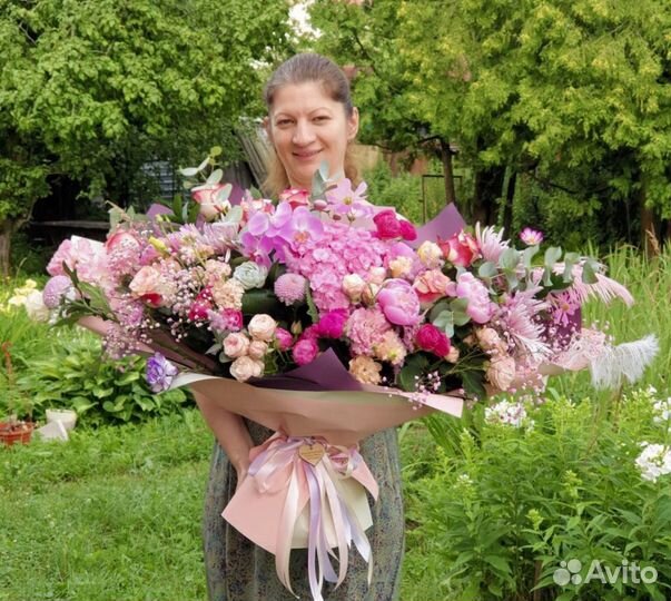 Огромные букеты, гигантский букет