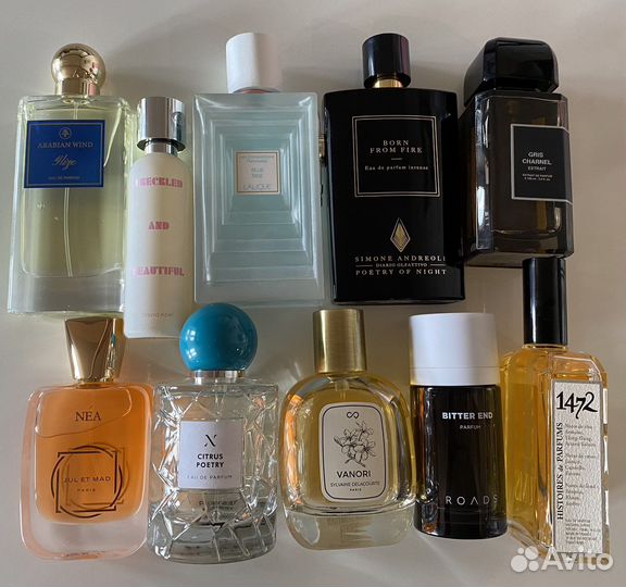 Поделюсь нишевой парфюмерией, отливанты