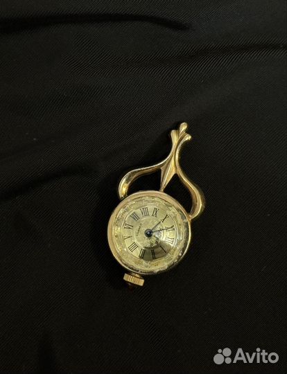 Винтажные часы кулон Чайка. В отличном состоянии