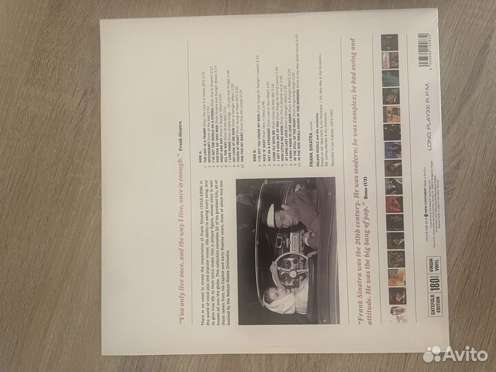 Виниловая пластинка frank Sinatra the hits