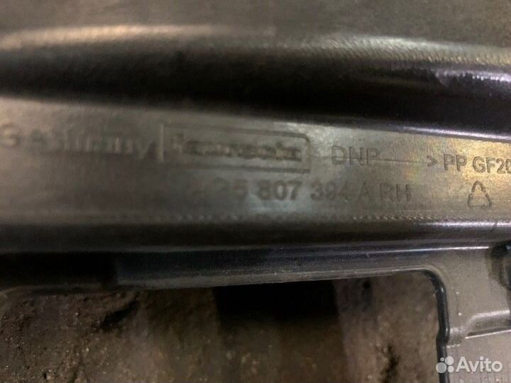 Кронштейн заднего бампера правый Audi A6 C7 2014