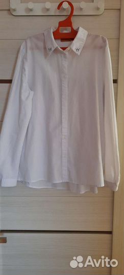 Рубашка тёплая next 152-158