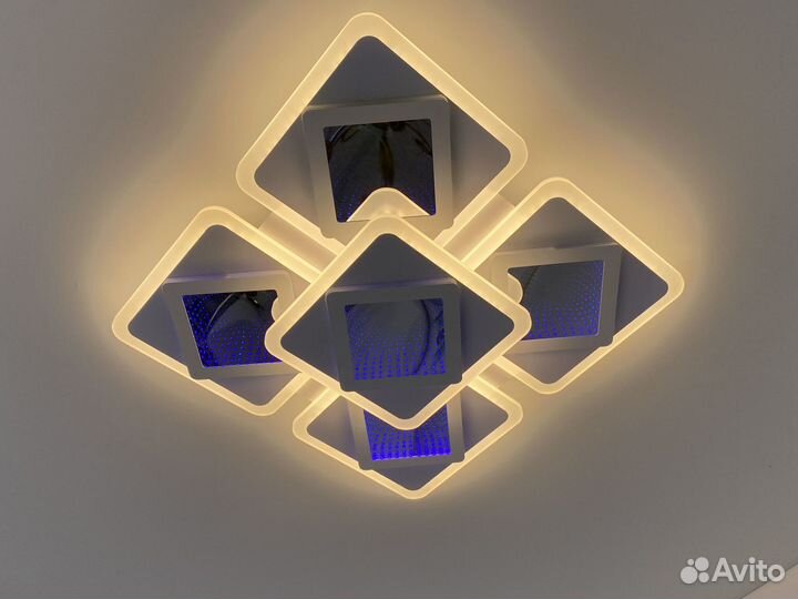 Люстра светодиодная на 20кв\м