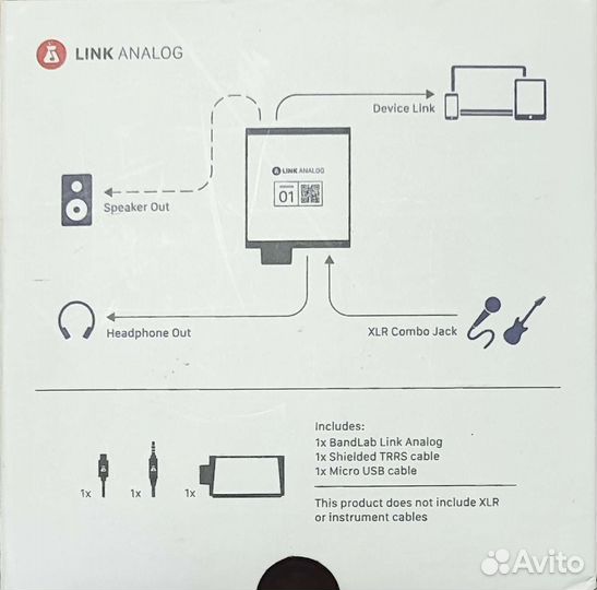 BandLab Link Analog (Аналоговый аудио интерфейс)