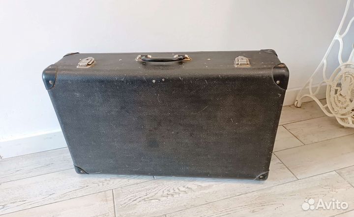Ретро чемодан кожа СССР
