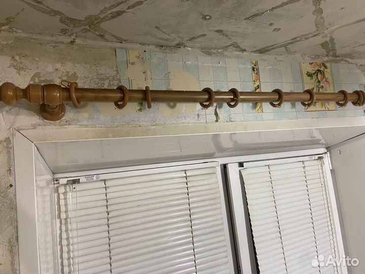 Карниз для штор настенный