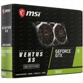 Видеокарта MSI GeForce GTX 1650