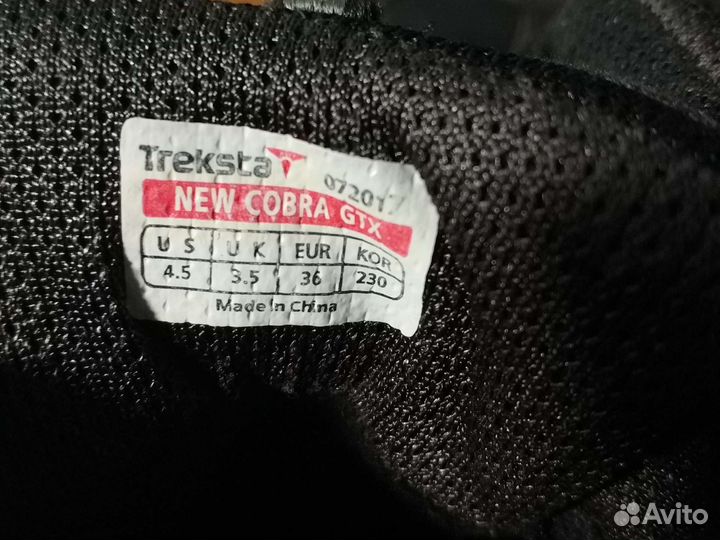 Ботинки зимние Treksta, 35 размер на мальчика