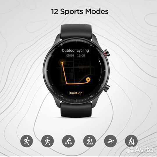 Часы Xiaomi Amazfit GTR 2 LTE (eSIM ). Новые