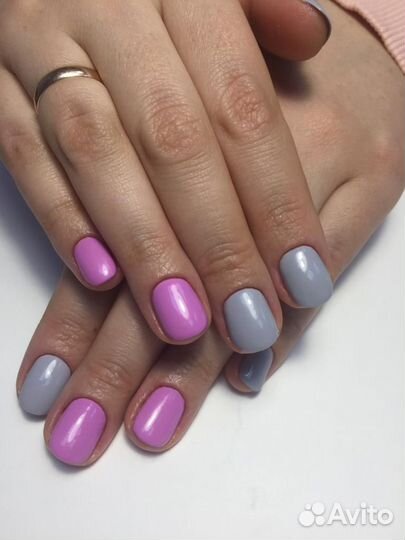 Маникюр с покрытием гель лак на дому