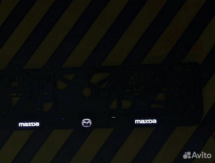 Рамка номера с подсветкой LED