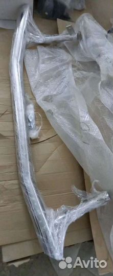 Защита заднего бампера infiniti qx56 04-10