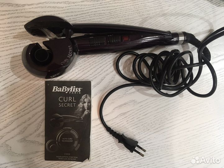 Babyliss стайлер/плойка для завивки волос