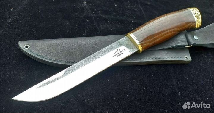 Нож охотничий ручной работы х12мф