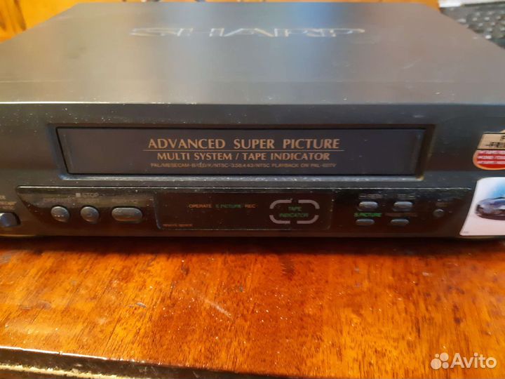 Видеомагнитофон Шарп бу