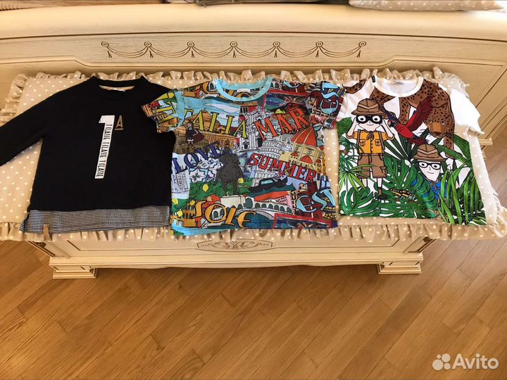 Брендовые вещи пакетом на мальчика 6-7лет