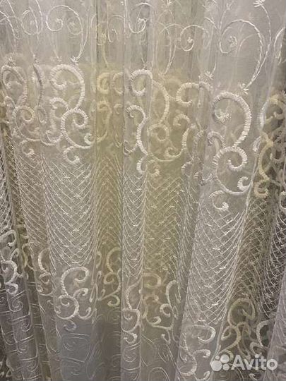 Микросетка с вышивкой, готовые комплекты