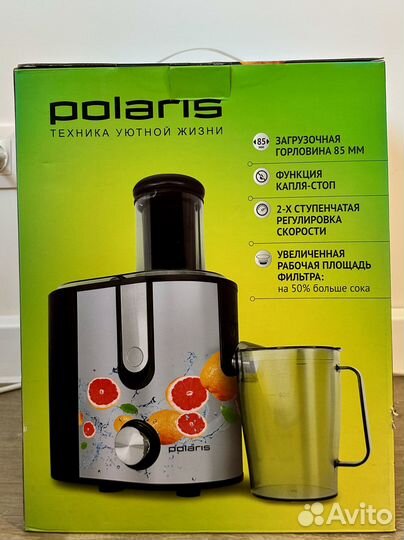 Соковыжималка центробежная polaris PEA 1241A Fruit