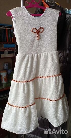 Детское нарядное платье 92-98 см