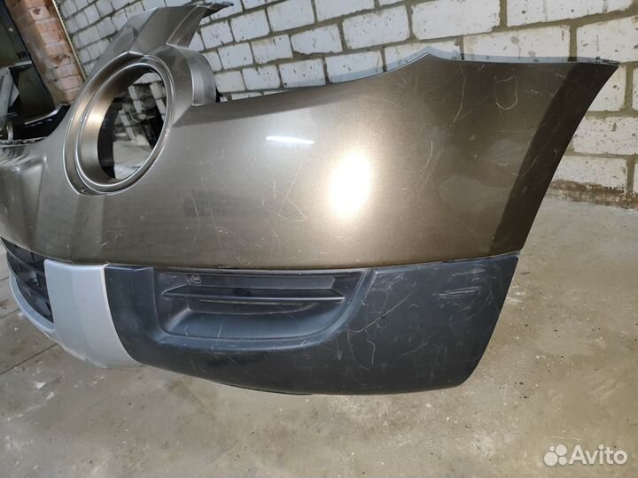 Бампер передний skoda yeti