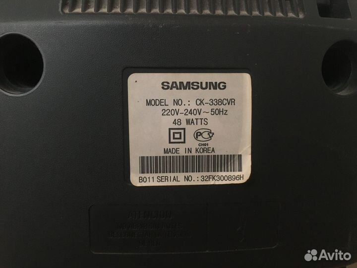 Продаю телевизор samsung ck-338cvr