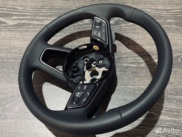 Руль с лепестками audi B9 C8 A4 A5 A6 A7
