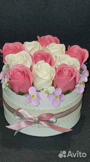 Букет цветов из мыла