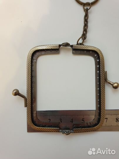 Фурнитура Застежка поцелуйчик для косметички