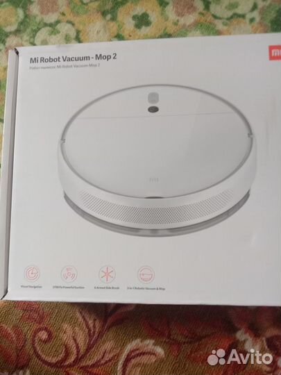 Робот пылесос xiaomi mi robot vacuum mop 2